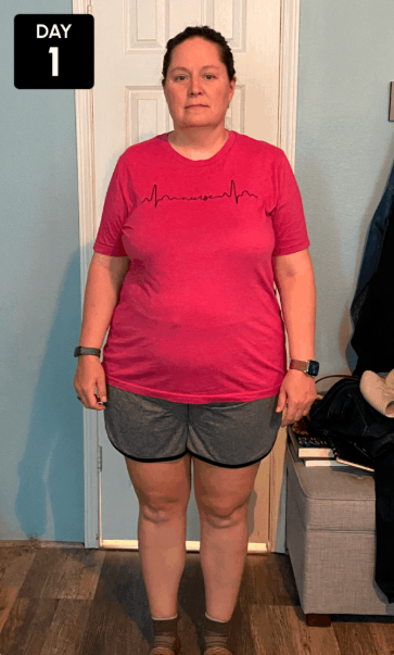Kristen on day one