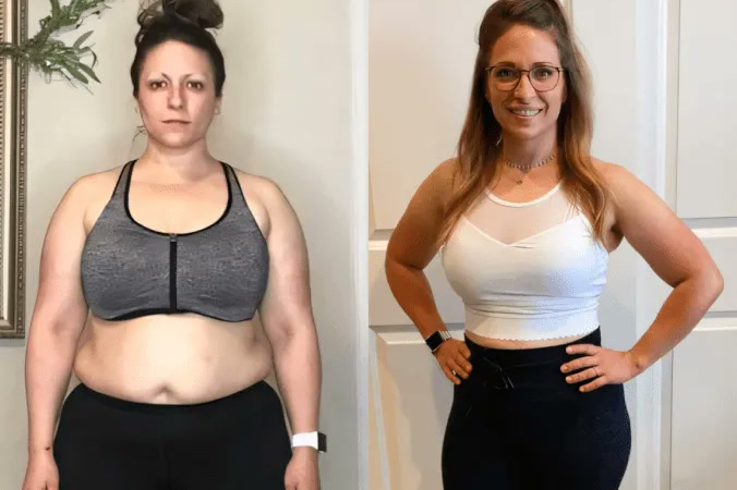 Megan P. before and after