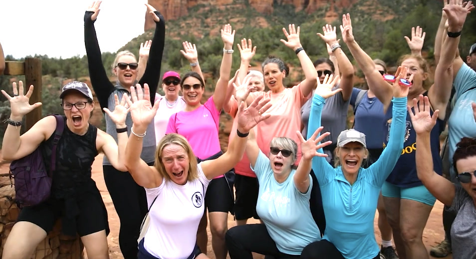 Fit Mother members celebrating together